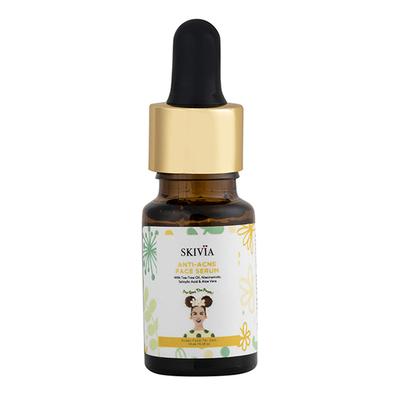 Skivia Anti-Acne Mini Face Serum with Niacinamide & Tea Tree Oil -Unisex 10 ml - Hair Serums