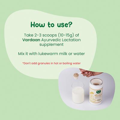 Mother Sparsh Vardaan Ayurvedic Lactation Powder 200 gm - Feeding & Nursing