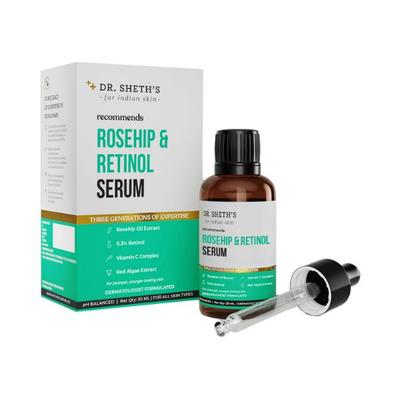 Dr. Sheth's Rosehip & Retinol Serum 30ml - Face Serum