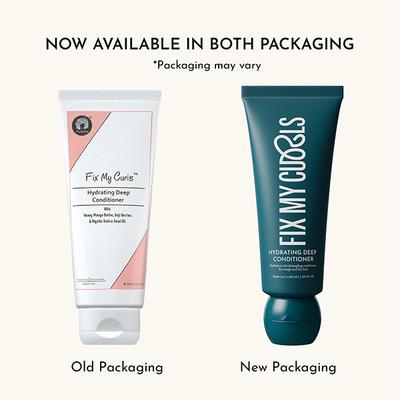 Fix My Curls 3-in-1 Deep Conditioner for Intense Moisture, Hair Repair with Mango Butter & Honey, Suitable for all Hair Types 50 ml - Conditioners