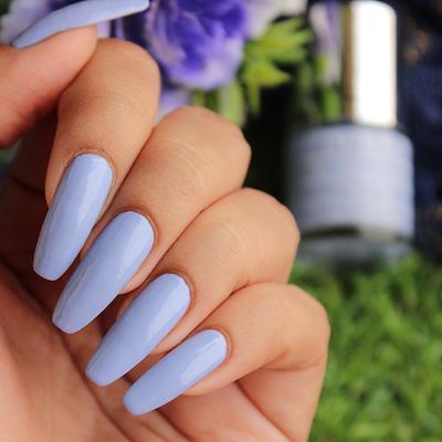 DeBelle Gel Nail Lacquer Blueberry Bliss Purple Nail Polish 8 ml - Nail Polish