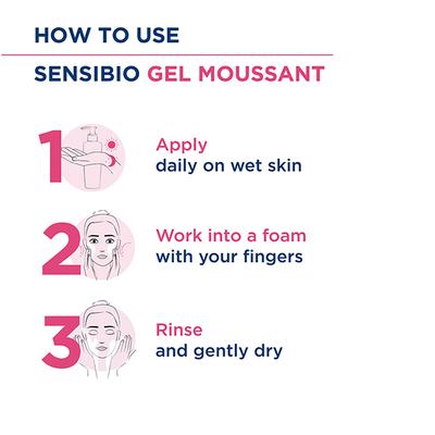 Bioderma Sensibio Gentle Soothing Micellar Cleansing Foaming Gel For Sensitive Skin 45 ml - Scrubs & Exfoliants