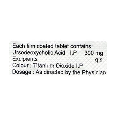 UDDIOL 300mg Tablet 15's - Cholelithiasis/Gall Stones