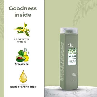 Silky Technobasics Ylang Feel Good Shampoo 1000 ml - Shampoos