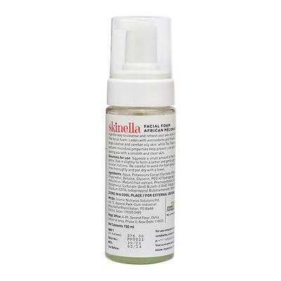 Skinella Facial Foam African Melon & Tea Tree 150 ml - Face Washes