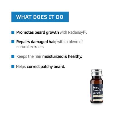 Ustraa Beard Growth Serum for Oily Skin 35 ml - Beard Oil