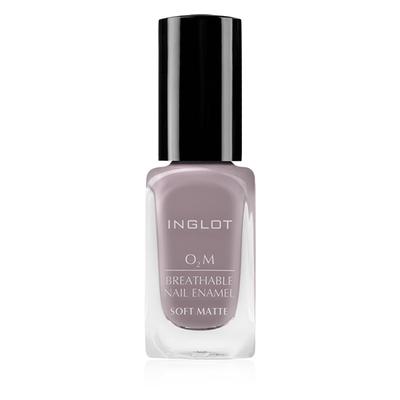 Inglot O2M Breathable Nail Enamel Soft Matte 504 11 ml - Nail Polish