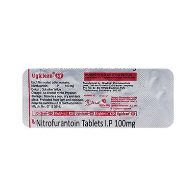 UGICLEAN NF 100mg Tablet 10's - Bacterial Infections-OAB