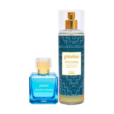 Global Desi SoulT EDP & StarG Mist Pack of 2 250 ml - Body Mist/Spray