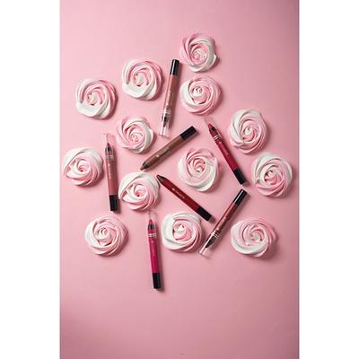 Chambor Extreme Matte Long Wear Lip Colour Make up Les Meringues Collection - Nougat, 23 3 gm - Lip Crayons