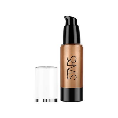 Star's Cosmetics Reflect Illuminator for Face Makeup Liquid Highlighter To Highlight Face Cheek Bones & T-Zones (Copper) 40gm - Highlighters & Illuminators