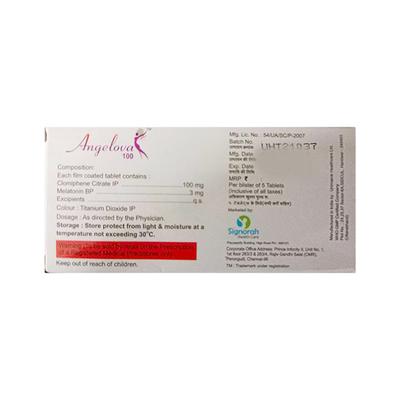 ANGELOVA Tablet 5's - Hormonal Therapy-Tro
