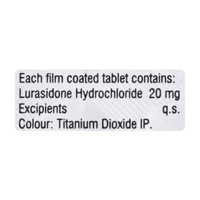 LURAMAX 20 Tablet 10's - Schizophrenia-Aps