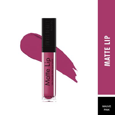 Swiss Beauty Ultra Smooth Matte Liquid Lipstick - (Mauve Pink) 6 ml - Liquid Lipsticks