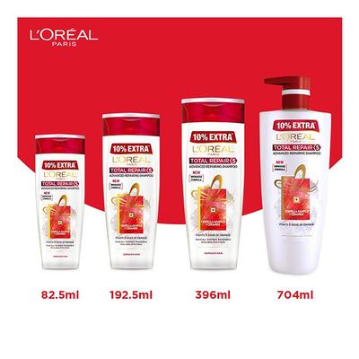 L'Oreal Paris Total Repair 5 Advanced Repairing Shampoo 192.5 ml - Shampoos