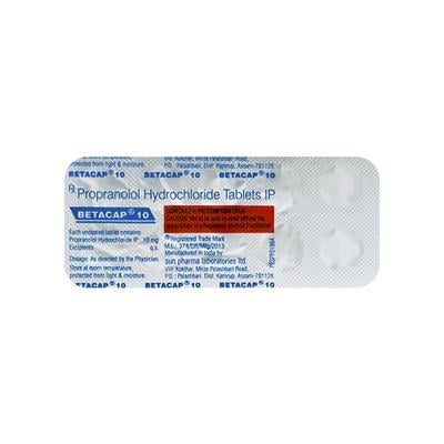 Betacap 10mg Tablet 10'S - Hypertension-Bet