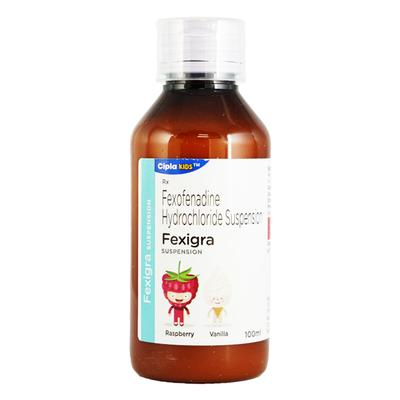FEXIGRA Raspberry Vanilla Suspension 100ml - Allergies-Ant