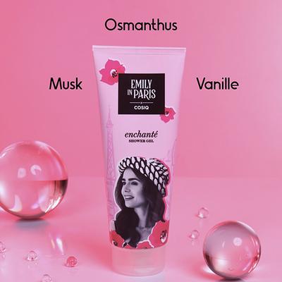 Cos-IQ Emily In Paris Enchante Body Wash Shower Gel for Women 200 ml - Shower Gels & Body Wash
