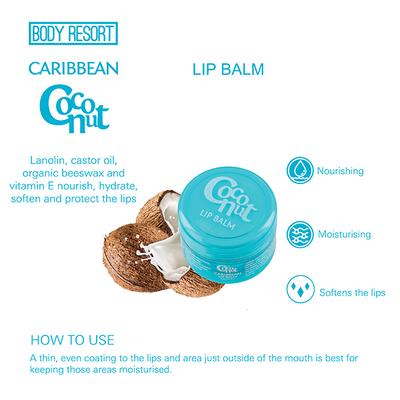 MADES Body Resort Lip Balm Pale Blue 15 ml - Lip Balms