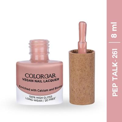 Colorbar Vegan Nail Lacquer-Pep Talk-261 8 ml - Nail Polish