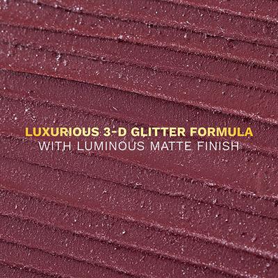 Pilgrim Glitter Lipstick Her Highness-08 Luxurious 3-D Glitter Formula With Matte Finish pink/wine 4.2 g - Lipsticks