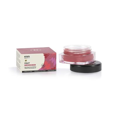 ENN Pout Lip And Cheek Tint With SPF 10 And Avocado Oil - Be Bliss 5 gm - Blush Brush