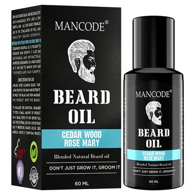 Mancode Beard Oil -Cedar Wood & Rose Mary 60 ml - Beard Oil