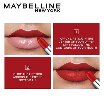 Maybelline New York Color Sensational Creamy Matte Lipstick - Smitten 1's - Lipsticks