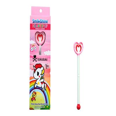 SmiloShine Lollipop Tongue Cleaner for Kids - Floss & Tongue Cleaners