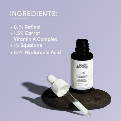 Over Dermis by Disguise Skin Alphabet Vitamin A Serum 20 ml - Face Serum