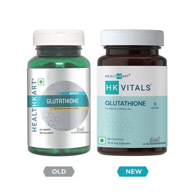 HealthKart HK Vitals Glutathione Veg Capsule 30's - Hair & Skin