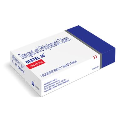 CESTEL 30 Tablet 21's - Contraception-Ora