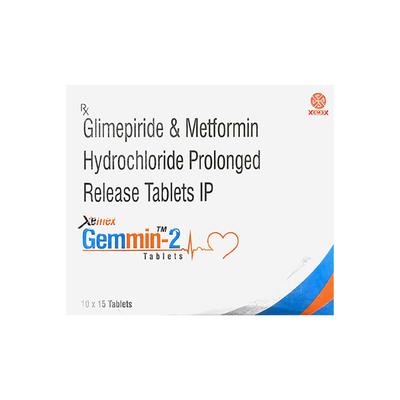 GEMMIN 2 Tablet 15's - Diabetes-Ant
