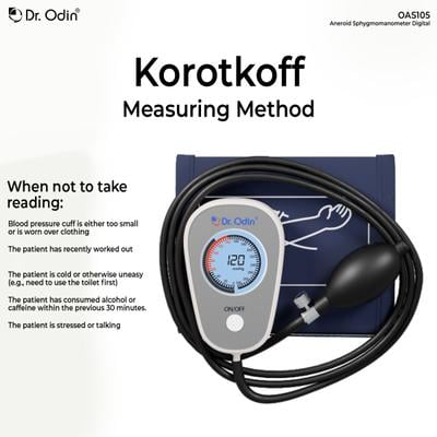 Dr. Odin Aneroid Sphygmomanometer (Digital) OAS105 1's - Blood Pressure Monitors