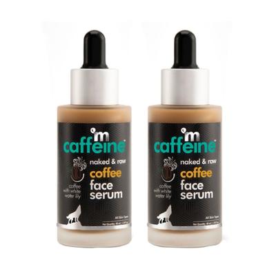 mCaffeine Coffee Hydrating Face Serum For Glowing Skin with Vitamin E for Sun Damage Protection 2's - Face Gels