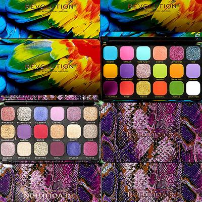 Makeup Revolution Forever Flawless Bird Of Paradise Eyeshadow Palette 19.8 gm - Eye Shadow Palettes