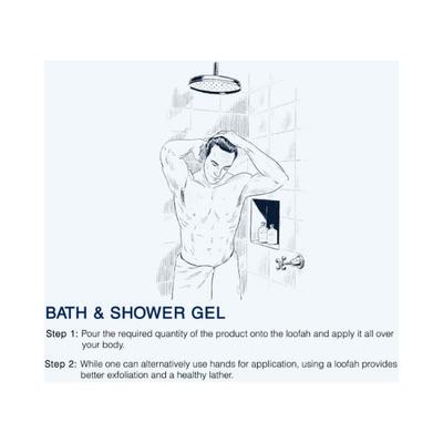 Truefitt and Hill Grafton Bath and Shower Gel Essential Bath and Body Collection 200 ml - Shower Gels & Body Wash