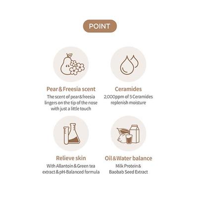 Milk Baobab High Cera Body Wash Pear&Freesia 500 ml - Shower Gels & Body Wash