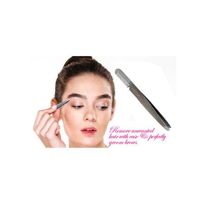 Vega Gorgeous Green Tweezer - Slant Tip (TW - 07) 20 gm - Tweezers