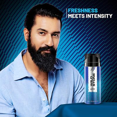 Wild Stone Activ Deodorant for Men 150 ml - Men Deodorants/Roll-Ons