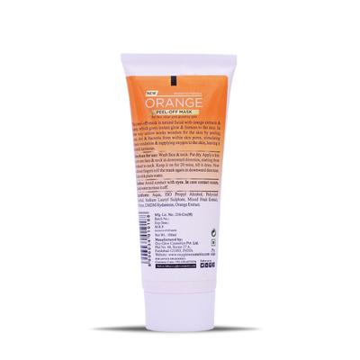 Oxyglow Peel Off Face Mask - Orange 100 gm - Masks & Peels