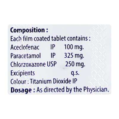 ACECLOTRUE MR Tablet 10's - Pain relief-Nsa