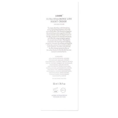 Lambre Ultra Hyaluronic Line Night Cream Wrinkle filler 50ml - Night Cream