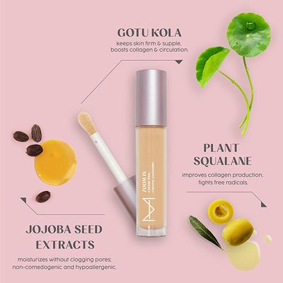 House Of Makeup Zoom In Crease-Free, Creamy Concealer - Medium Skin Tone (M02) 6 ml - Concealer