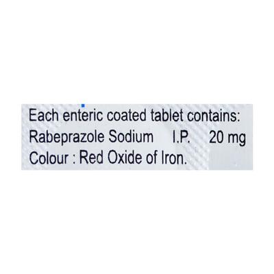 RABEPILL Tablet 10's - Ulcer/Reflux/Flatulence-Aaa