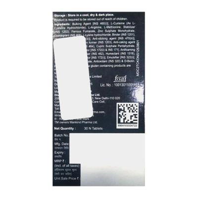 HAIRBLESS GLUTEN FREE Tablet 30's - Supplements-Cal