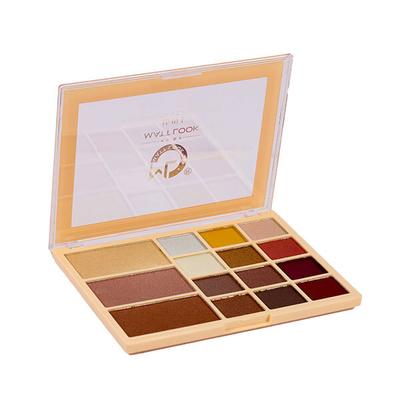 Matt Look 15 in 1 Baked Highlighter & Eyeshadow Palette, Face Makeup, Multicolor - 1 33.6 gm - Face Palettes
