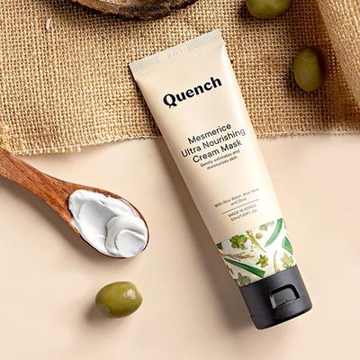 Quench Botanics Rice Water Clay-Cream Mask with Kaolin Clay for Smooth & Hydrated Skin 50 ml - Masks & Peels
