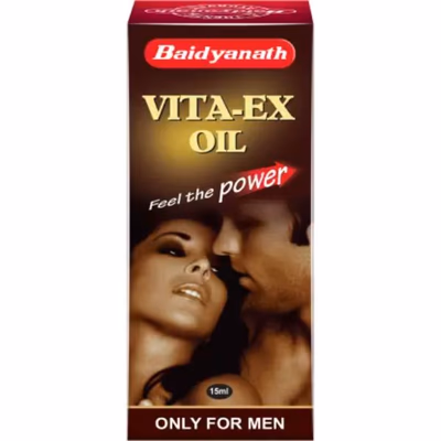 Baidyanath Vita Ex Oil for Men 15 ml - Speciality Medicines