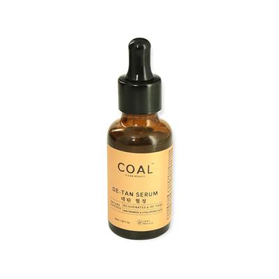 COAL Clean Beauty , De-Tan Serum with Hylauronic Acid 30 ml - Face Gels